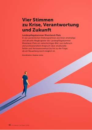 Vorschauseite 1: Vier Stimmen zu Krise, Verantwortung und Zukunft
