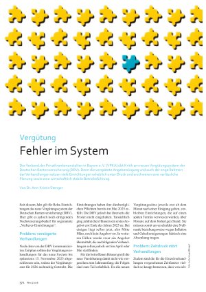 Vorschauseite 1: Vergütung Fehler im System