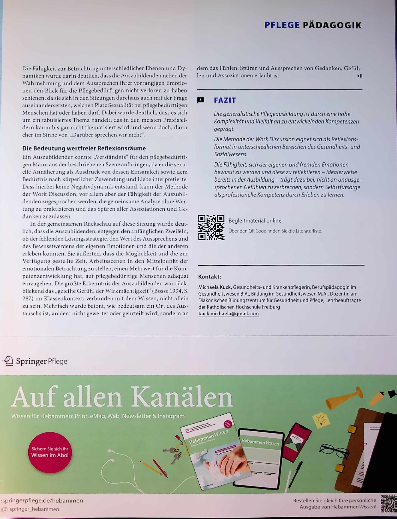 Vorschauseite 4: Gefühlsarbeit: Zwischen Scham und Ohnmacht