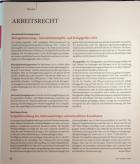 Vorschauseite 1: ARBEITSRECHT