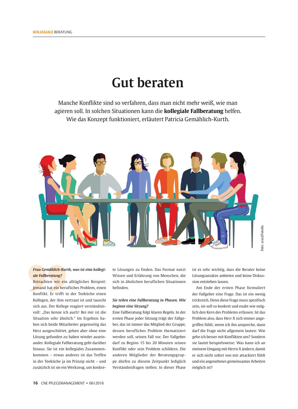 Vorschauseite 1: Gut beraten