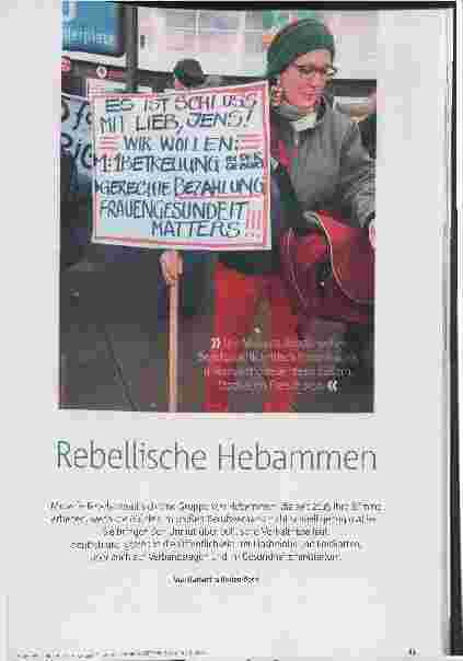 Vorschauseite 1: Rebellische Hebammen