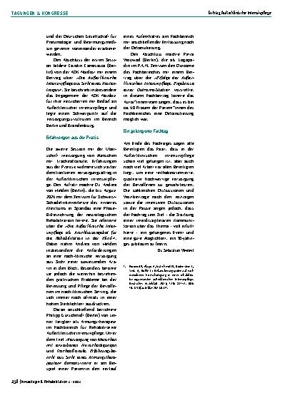 Vorschauseite 2: Außerklinische Intensivpflege: Chancen, Herausforderungen und Best Practices