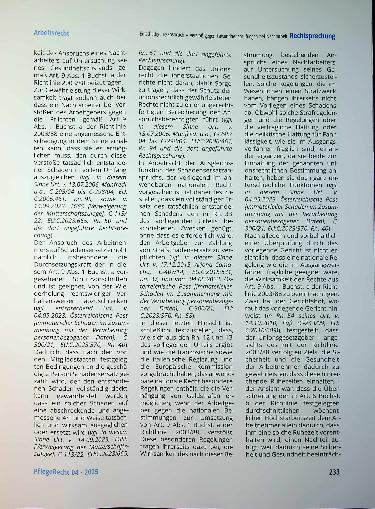 Vorschauseite 6: Zum Anspruch auf eine Entschädigung wegen des Verstoßes gegen die Verpflichtungzur Überprüfung des Gesundheits zustands von Nacht arbeitern