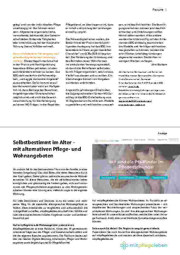 Vorschauseite 2: BSG beendet Dauerstreit