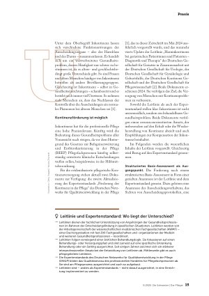 Vorschauseite 2: Evidenzbasierte Kontinenzförderung: Was gilt?