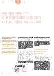 Vorschauseite 1: DIE HISTORIE DES MUTTERPASSES UND SEIN AKTUALISIERUNGSBEDARF