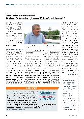 Vorschauseite 1: Michael Schmieder: „Unsere Zukunft ist dement“