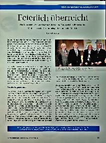 Vorschauseite 1: Feierlich überreicht.