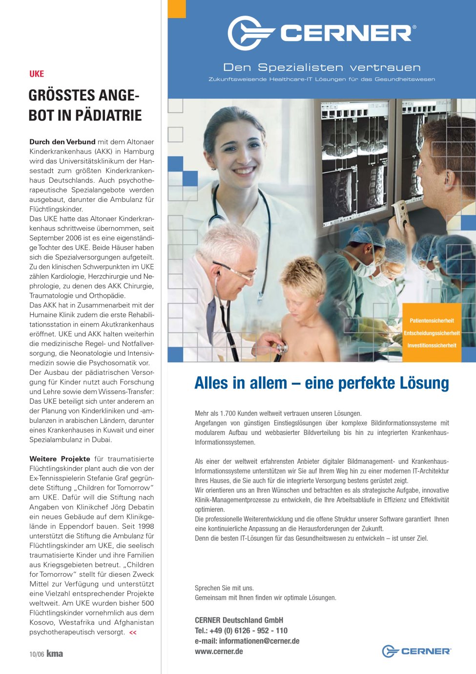 Vorschauseite 1: Grösstes Angebot in Pädiatrie