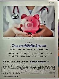 Vorschauseite 1: Das erschöpfte System: Warum es eine Abkehr vom rein ökonomisch orientierten System braucht.