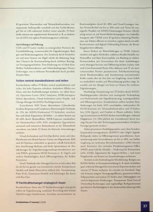 Vorschauseite 2: Karrieren in der Krankenhaus-IT
