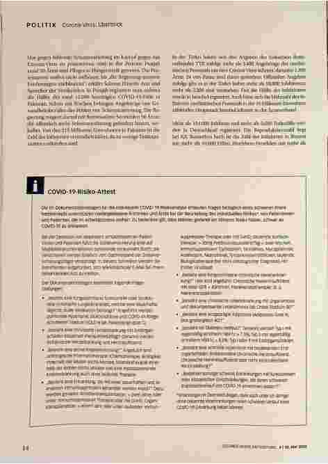 Vorschauseite 3: Coronavirus: Überblick