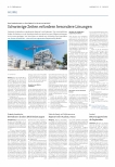 Vorschauseite 1: Schwierige Zeiten erfordern besondere Lösungen.