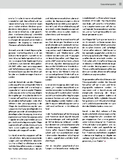 Vorschauseite 2: Pläne für das Pflegeund Gesundheitswesen Was im Koalitionsvertrag steht