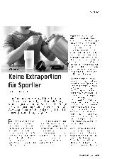 Vorschauseite 1: Vitamine: Keine Extraportion für Sportler
