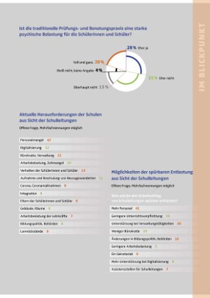 Vorschauseite 2: Die Schule in schwierigen Zeiten
