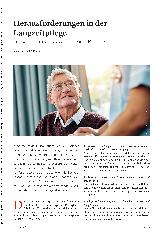 Vorschauseite 1: Herausforderungen in der Langzeitpflege: Lessons learned aus der Corona-Pandemie