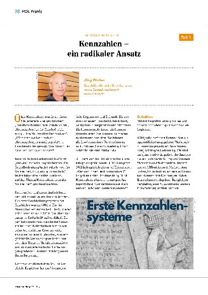 Vorschauseite 1: Kennzahlen – ein radikaler Ansatz