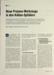 Vorschauseite 1: Neue Prozess-Werkzeuge in den KAGes-Spitälern