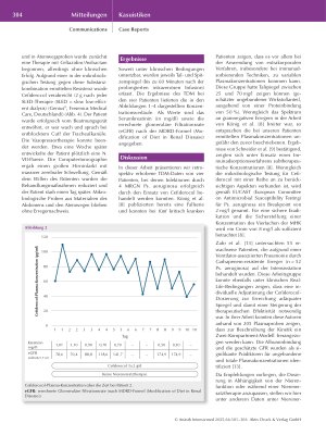 Vorschauseite 4: Cefiderocol zur Behandlung von Infektionen bei kritisch kranken Patienten: Fallserie mit Daten aus dem therapeutischen Drug-Monitoring