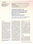 Vorschauseite 1: Inanspruchnahme von gesundheitsfördernden und präventiven Angeboten für Menschen mit Migrationshintergrund