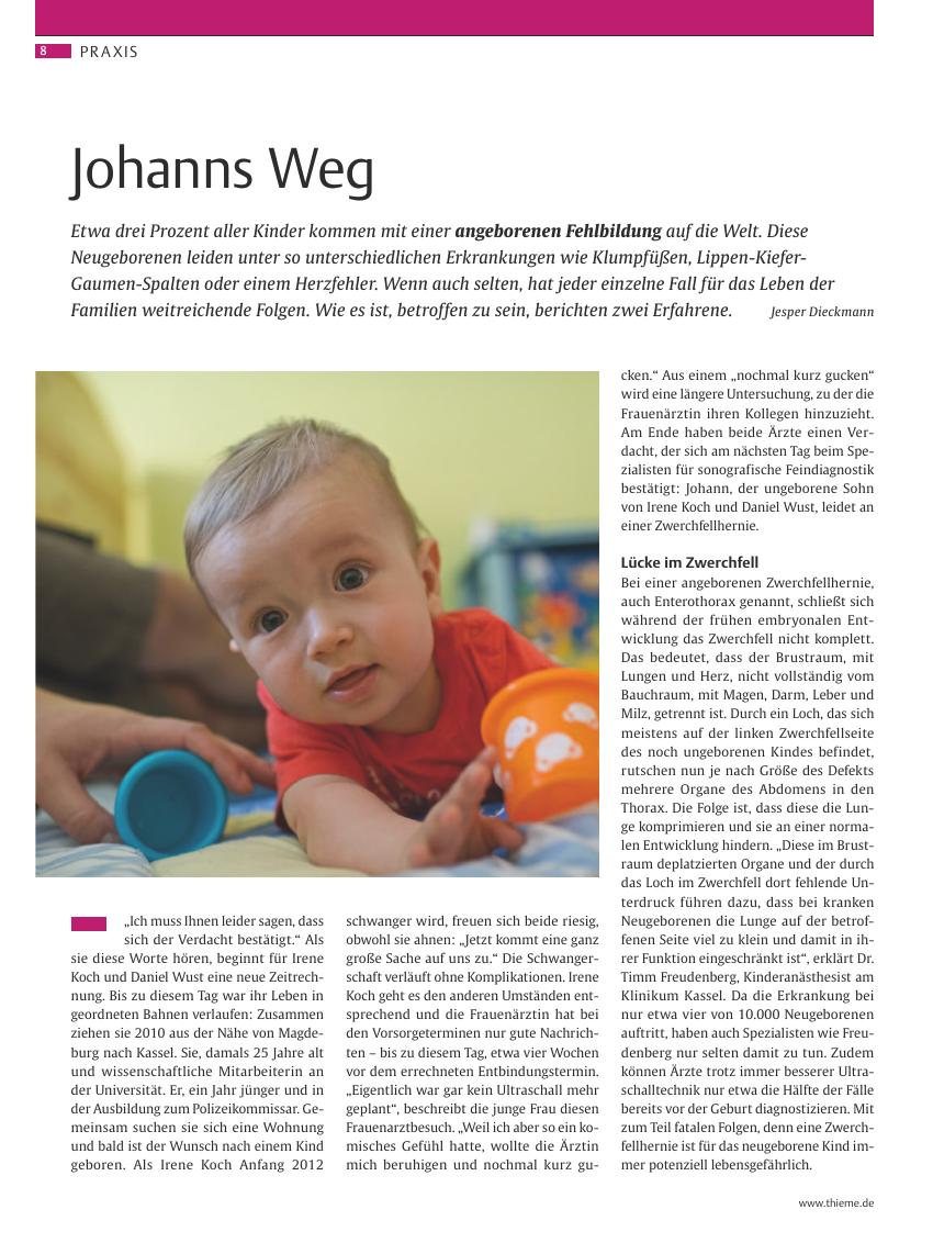 Vorschauseite 1: Johanns Weg