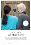 Vorschauseite 1: Gut Ding will Weile haben.
