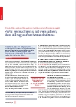 Vorschauseite 1: Wir versuchten und versuchen, den Alltag aufrechtzuerhalten.