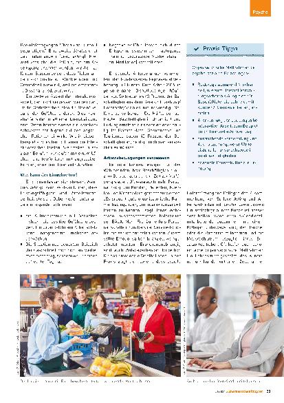 Vorschauseite 2: Emotionsarbeit: Lächeln um jeden Preis?