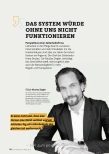 Vorschauseite 1: Das System würde ohne uns nicht funktionieren.