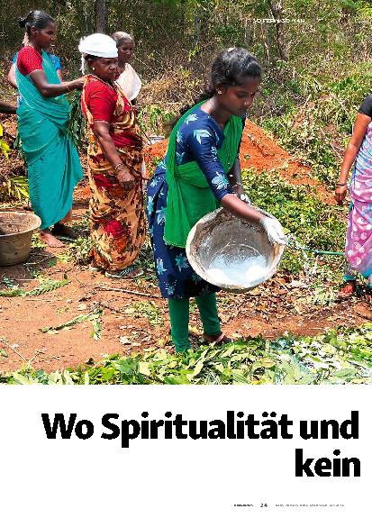 Vorschauseite 1: Wo Spiritualität und Landwirtschaft kein Widerspruch sind