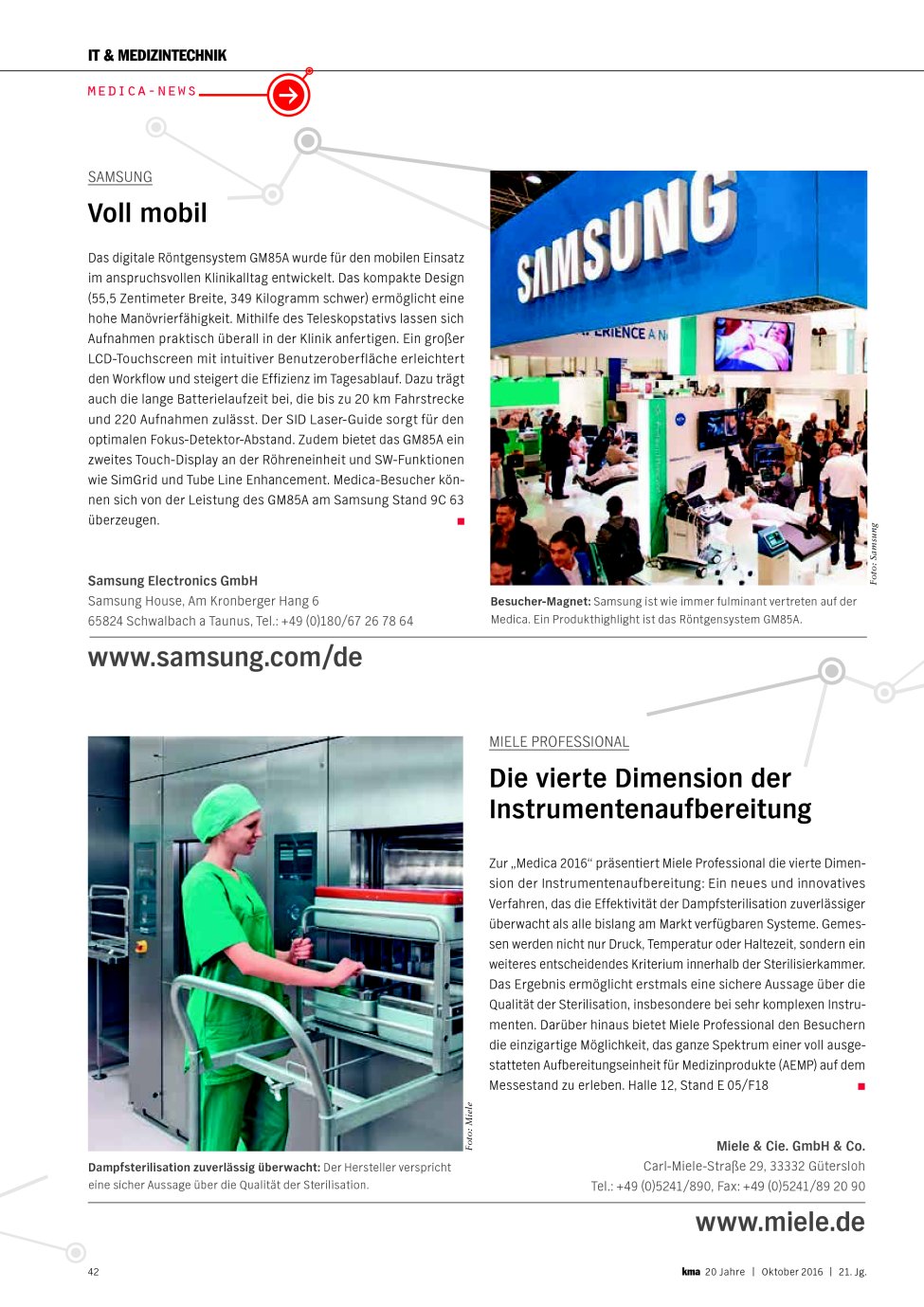 Vorschauseite 1: Samsung: Voll mobil