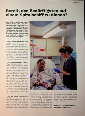 Vorschauseite 1: Bereit, den Bedürftigsten auf einem Spitalschiff zu dienen?
