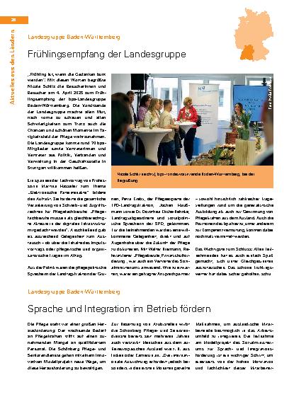 Vorschauseite 1: Aktuelles aus den Ländern