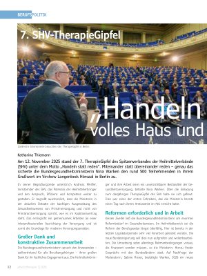 Vorschauseite 1: „Handeln statt reden“ volles Haus und intensiver Austausch