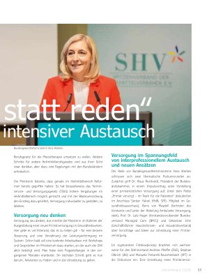 Vorschauseite 2: „Handeln statt reden“ volles Haus und intensiver Austausch
