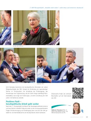 Vorschauseite 4: „Handeln statt reden“ volles Haus und intensiver Austausch