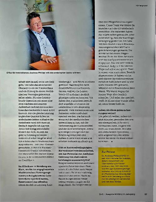 Vorschauseite 4: „Ich brauche für die Planung mehr Beinfreiheit.“