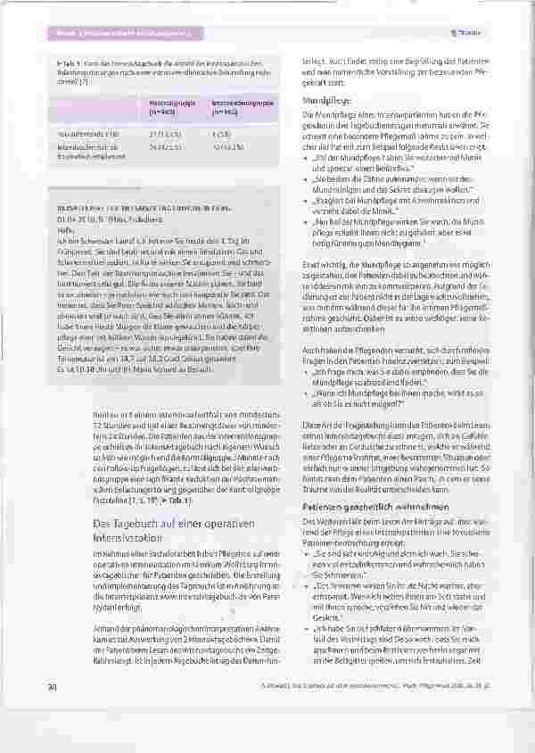 Vorschauseite 3: Das Tagebuch einer operativen Intensivstation