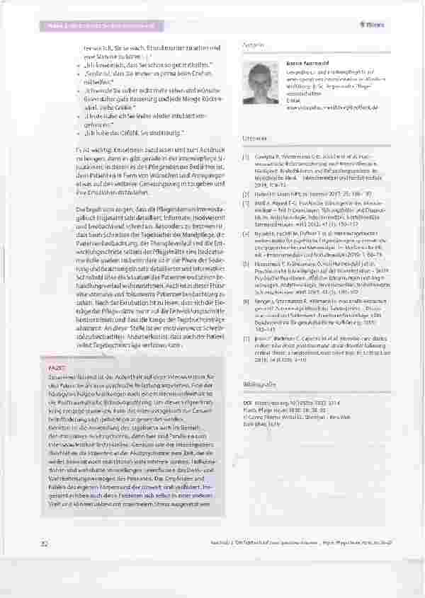 Vorschauseite 5: Das Tagebuch einer operativen Intensivstation