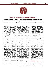 Vorschauseite 1: Was ist eigentlich Frühmobilisierung?