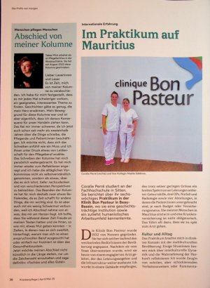 Vorschauseite 1: Im Praktikum auf Mauritius