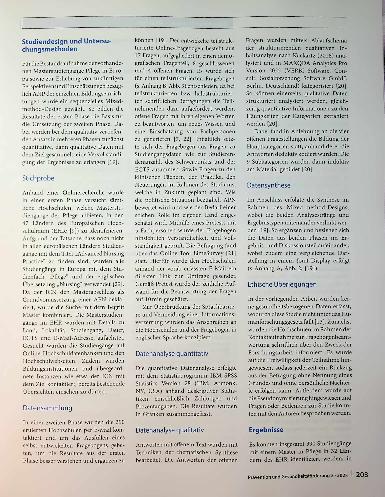 Vorschauseite 2: Advanced Nursing Practice im europäischen Raum Eine Mixed-method-Studie