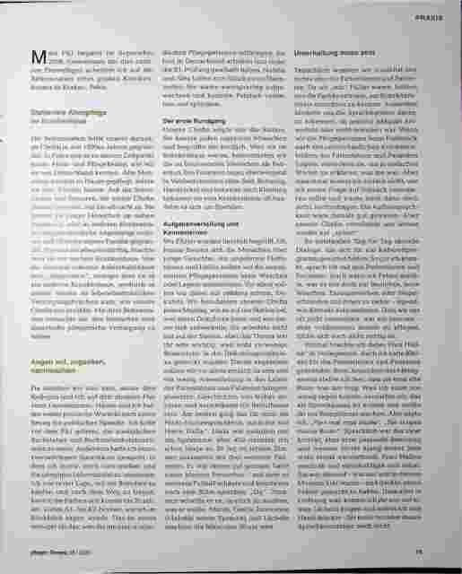 Vorschauseite 2: Sprache ist nur ein Teil von Kommunikation. Pflegen mit Sprachbarriere: Grenzen, Herausforderungen, Chancen.