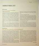 Vorschauseite 1: ARBEITSRECHT