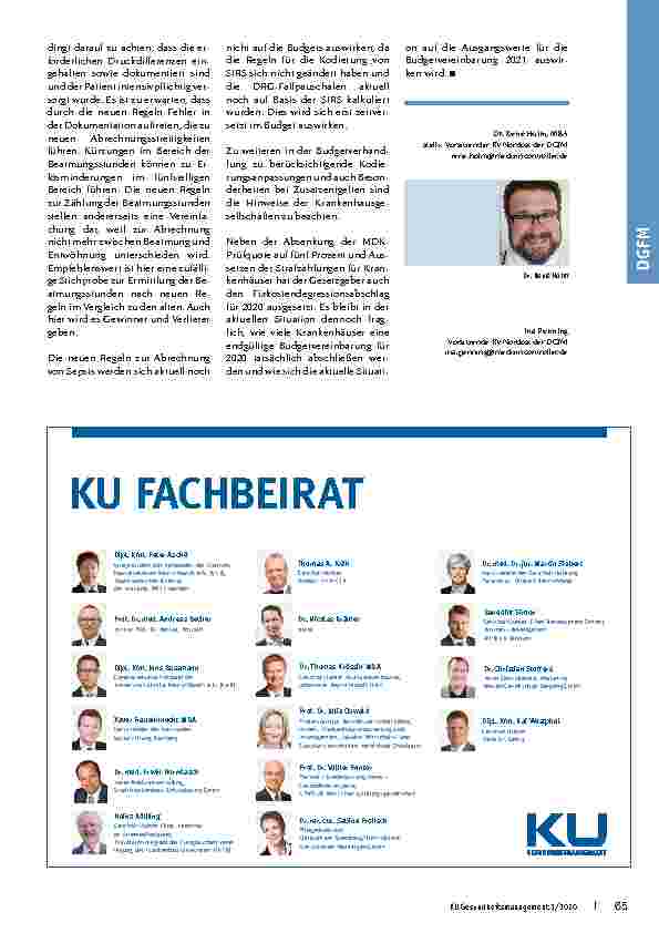 Vorschauseite 2: Budgetverhandlungen in Corona-Zeiten