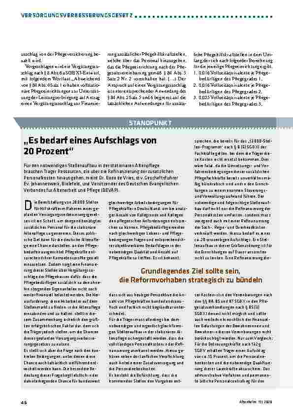 Vorschauseite 3: Ein schlüssiges Gesamtkonzept ist gefragt.