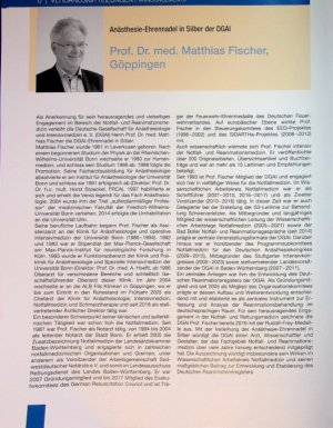 Vorschauseite 6: Jahreskongress der DGAI 2025