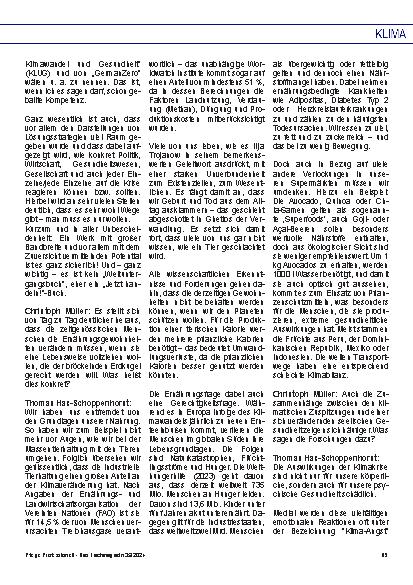 Vorschauseite 2: Bereit sein, einen eigenen Beitrag zur nachhaltigen Entwicklung zu leisten.